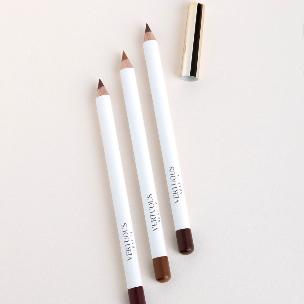 crayon contour des lèvres nude marron vertuous beauty