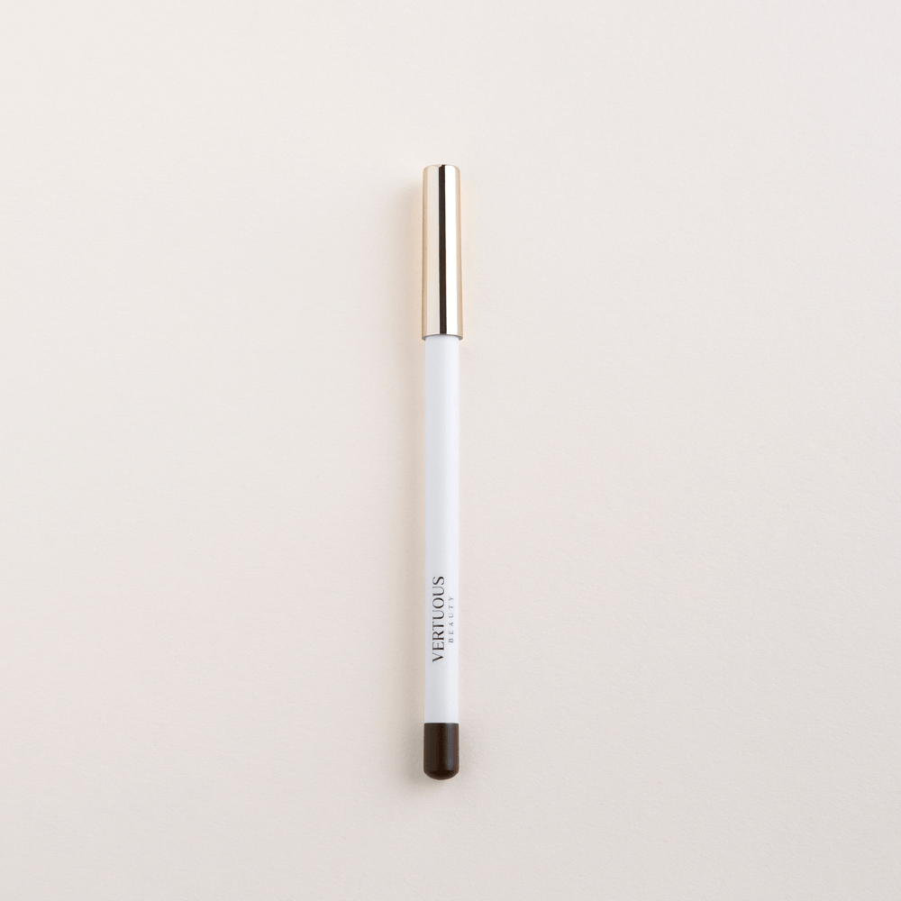 lip liner crayon à lèvres marron packaging blanc et or vertuous beauty